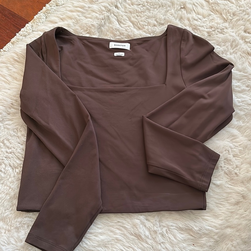 Aritzia Square Neck Long Sleeve